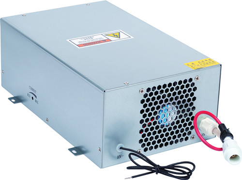 0-5V/PWM control Green wiring connection block 80W HV CO2 laser PSU for 1450mm 80W CO2 laser tube from rubylasertech