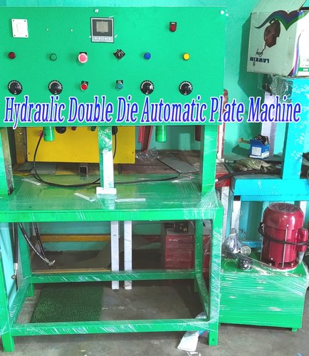 Om Sai Ram Automatic Paper Plate Double Die Machine