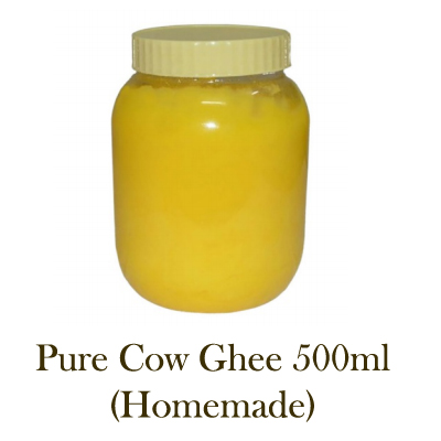 Pure Cow Ghee 500ml (Homemade) from Mynuts