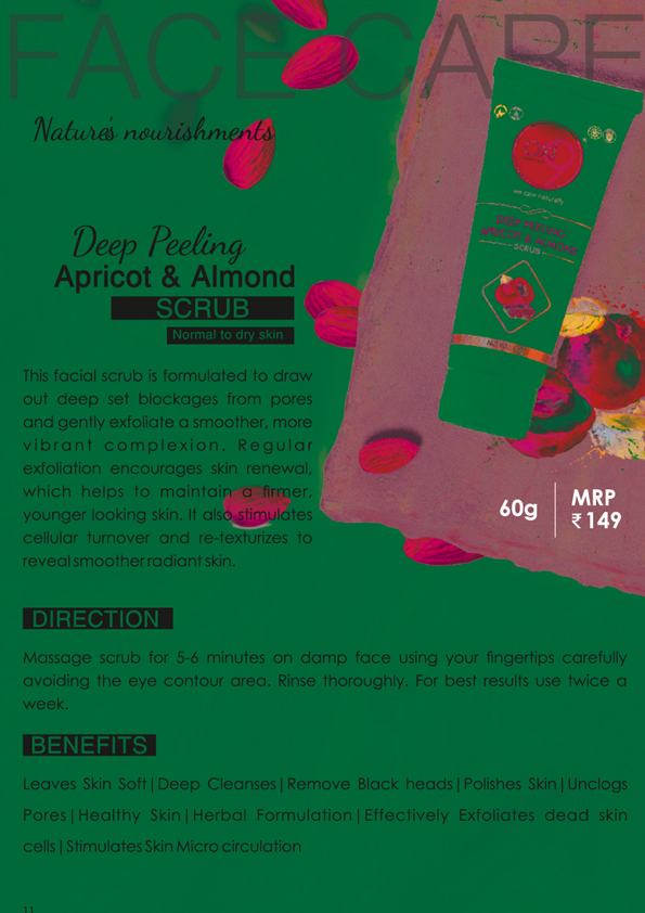 Deep Peeling Apricot and Almond Scrub