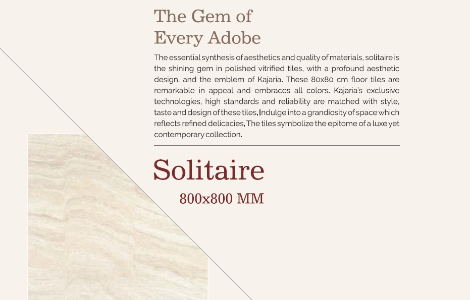 Double Charged Vitrified Kajaria Tiles 