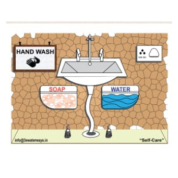 Water Saving Hand Wash System from Self-Care WATER & SANITATION