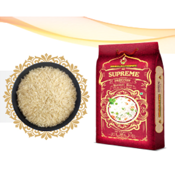 Supreme 1121 Steam Basmati Rice from Shri Lal Mahal Basmati Rice