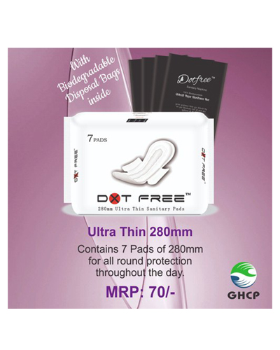 DOTFREE 280mm Ultra Sanitary Pads from Jackpot Durables