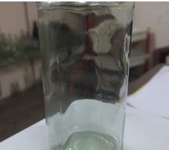 Bamboo glass jar 