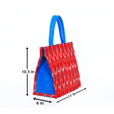 Ikkat-printed Bag from Sun Jutebags