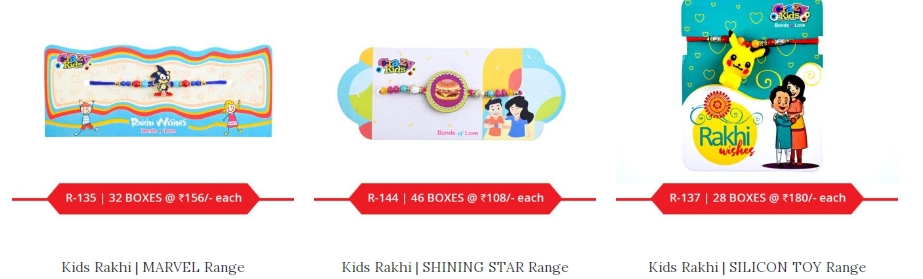 Kids Rakhi 3 from Shree Rakhi