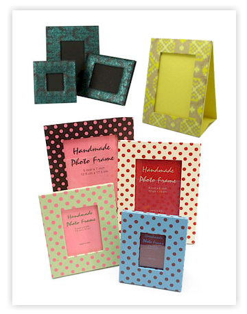 Handmade Paper Photo Frames from A L Paper House LLP Jaipur 