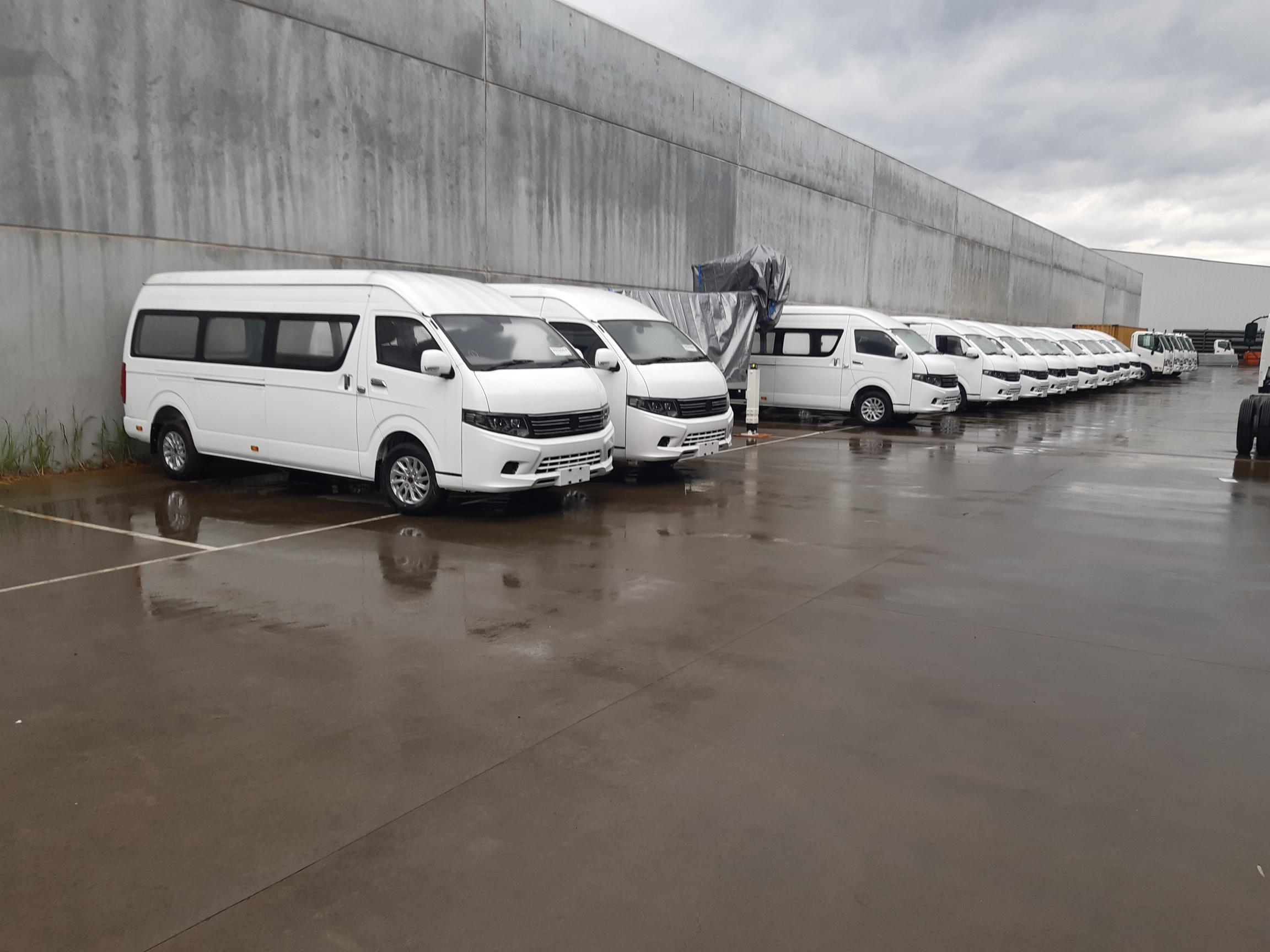 Vans and Busses from SEA Electric