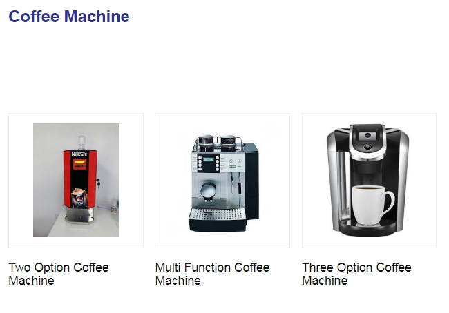 Coffee Machine from B.N. Traders