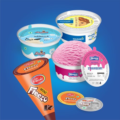 Ice Cream Cup and Cone Lid from Shree Harihar Printing Works
