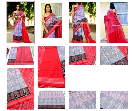 Bahaar Sambalpuri Cotton Saree
