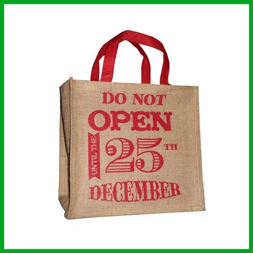 Jute Christmas Gift Bag from GREEN EARTH EXPORT