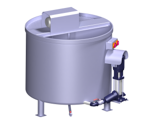 Mixer Chrome Fertilizer Tank from Acar-Mak-San