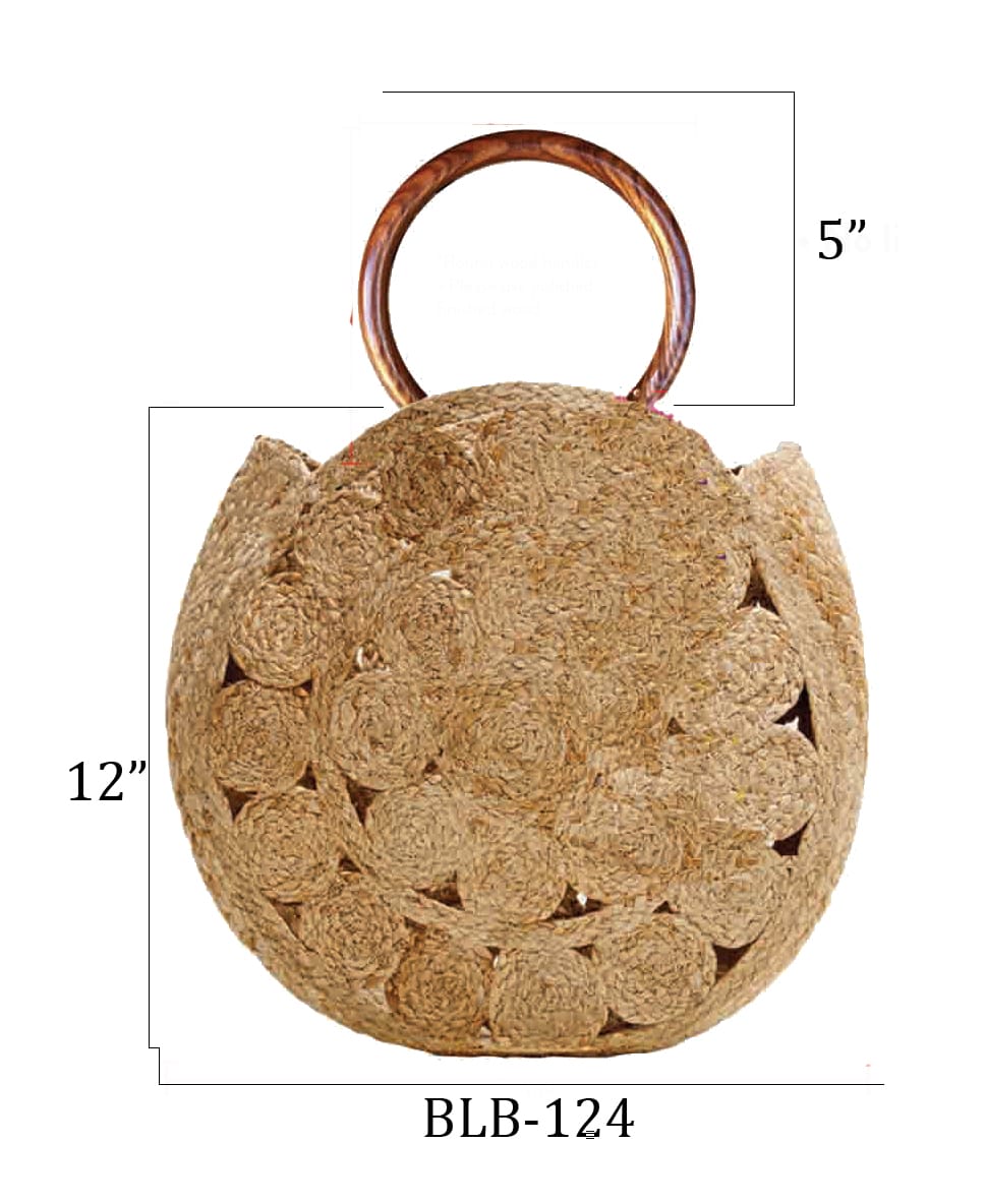 Jute Ladies Purse & Handbags - BLB-124
