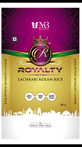 Royalty Steam Lachkari Kolam Rice from MKB Foods Private Limited