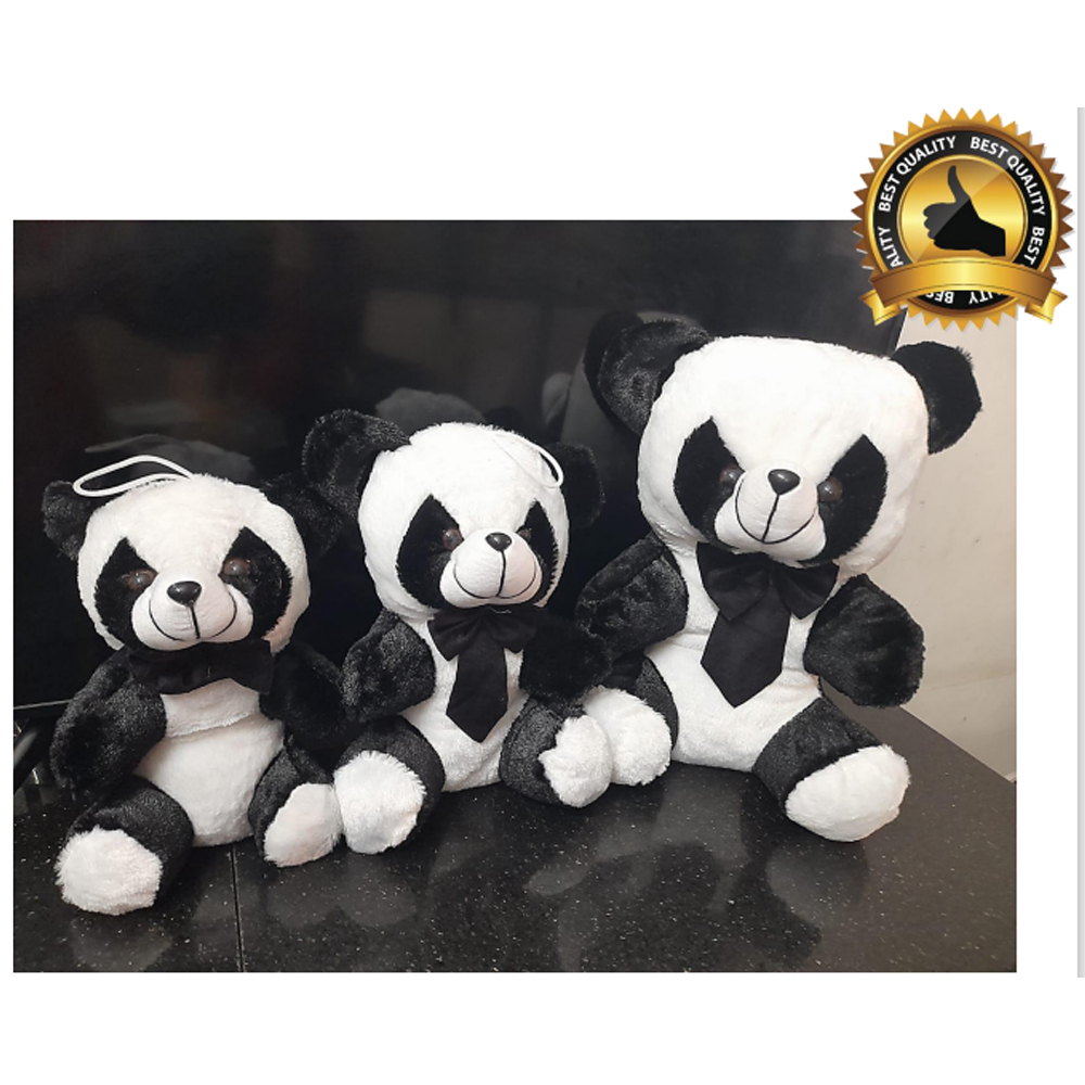 Sitting panda Teddy from LM toys