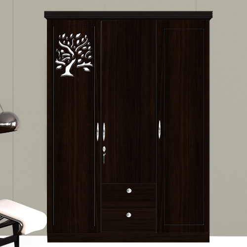 Hypnos 3 Door Wardrobe With Intruded Design And Water-Resistant