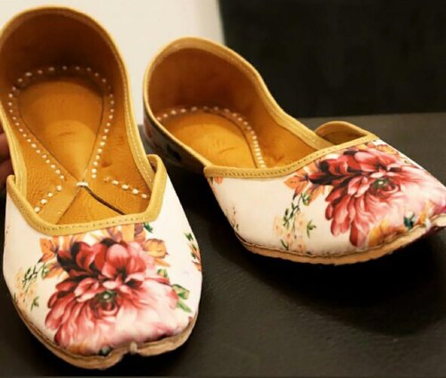 Casual Wear Printed Jutti For Women from Disha Enterprises