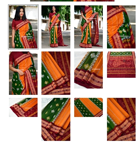 Sambalpuri cotton saree - Avantika 