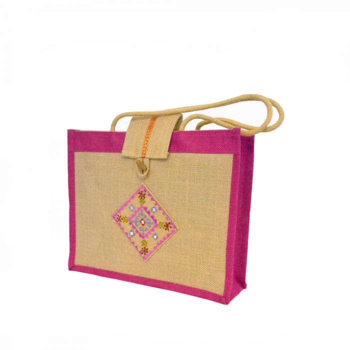 Jute Fancy Shopping Bag