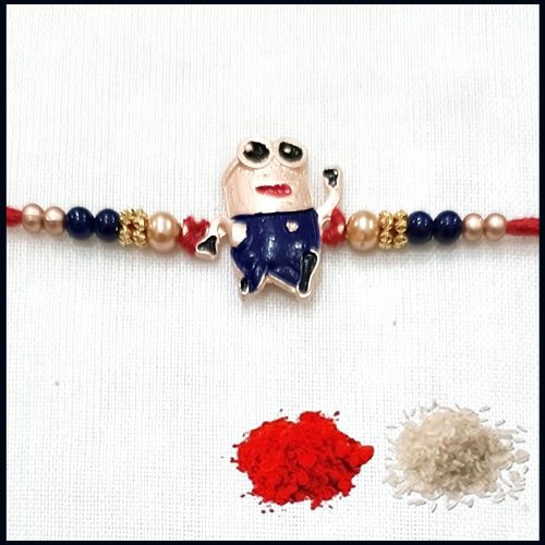 Super Cute Cartoon Rakhi for Kids with Roli Chawal from Rakhi Store