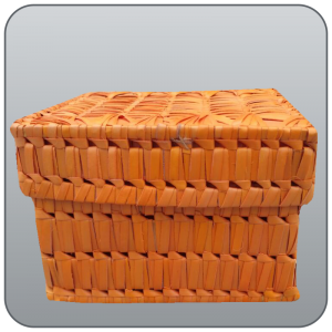 Square Box From Karupatti from Karupatti - House of Palm