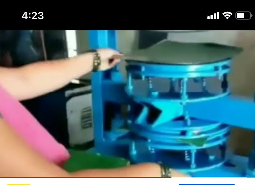 Manual Paper Plate Making Machine