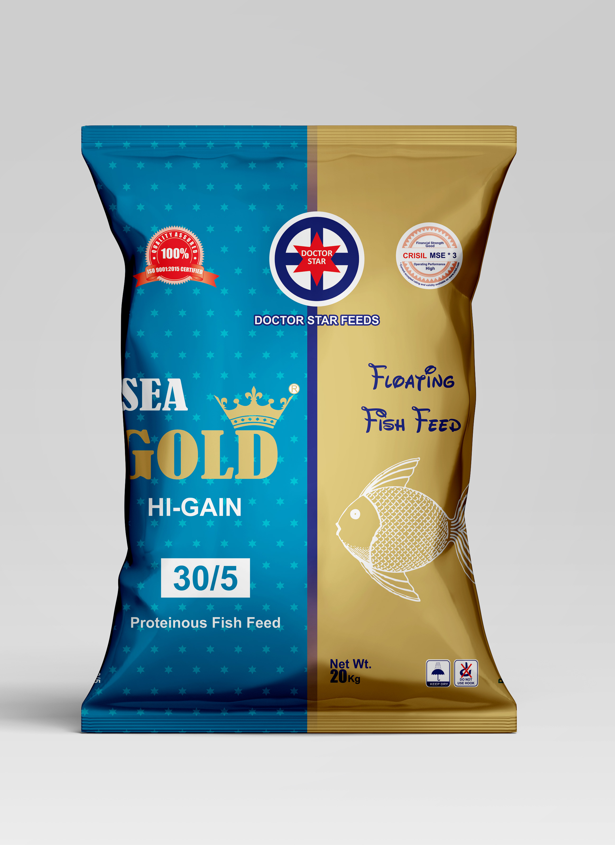 FLOATING AND SINKING FISH FEED
