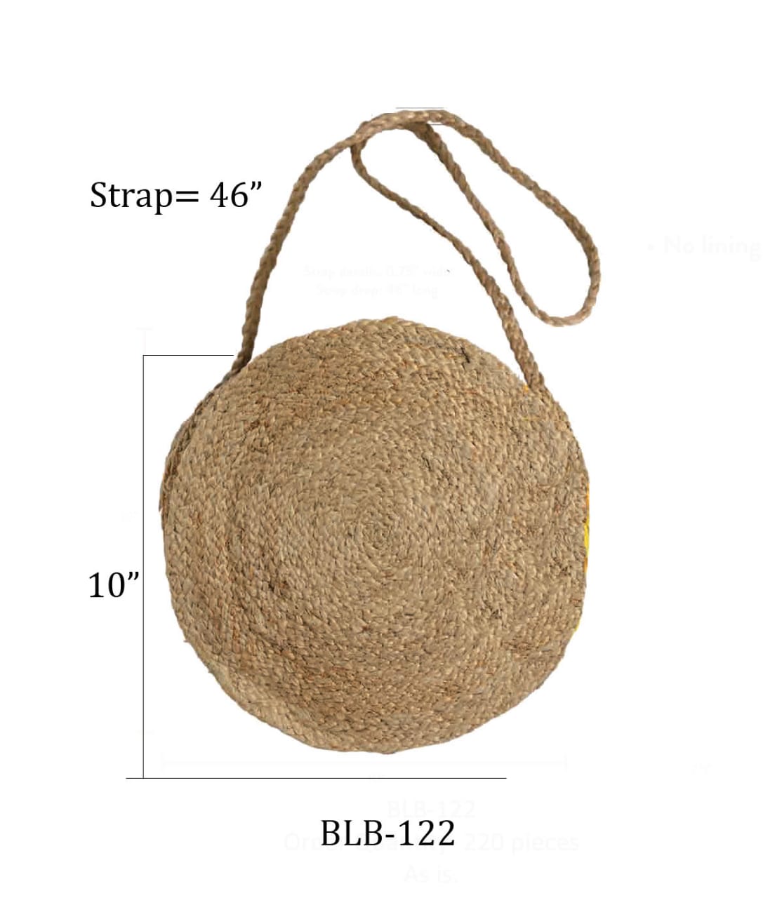 Jute Ladies Purse & Handbags - BLB-122