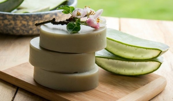 Natural Aloe Vera Soap Base , For Glowing Skin from Natural Cure Laboratories 