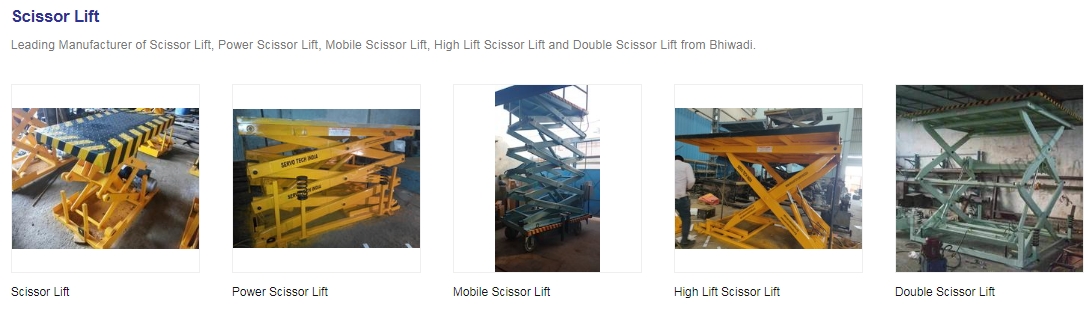 Scissor Lift from Servo Tech (India)