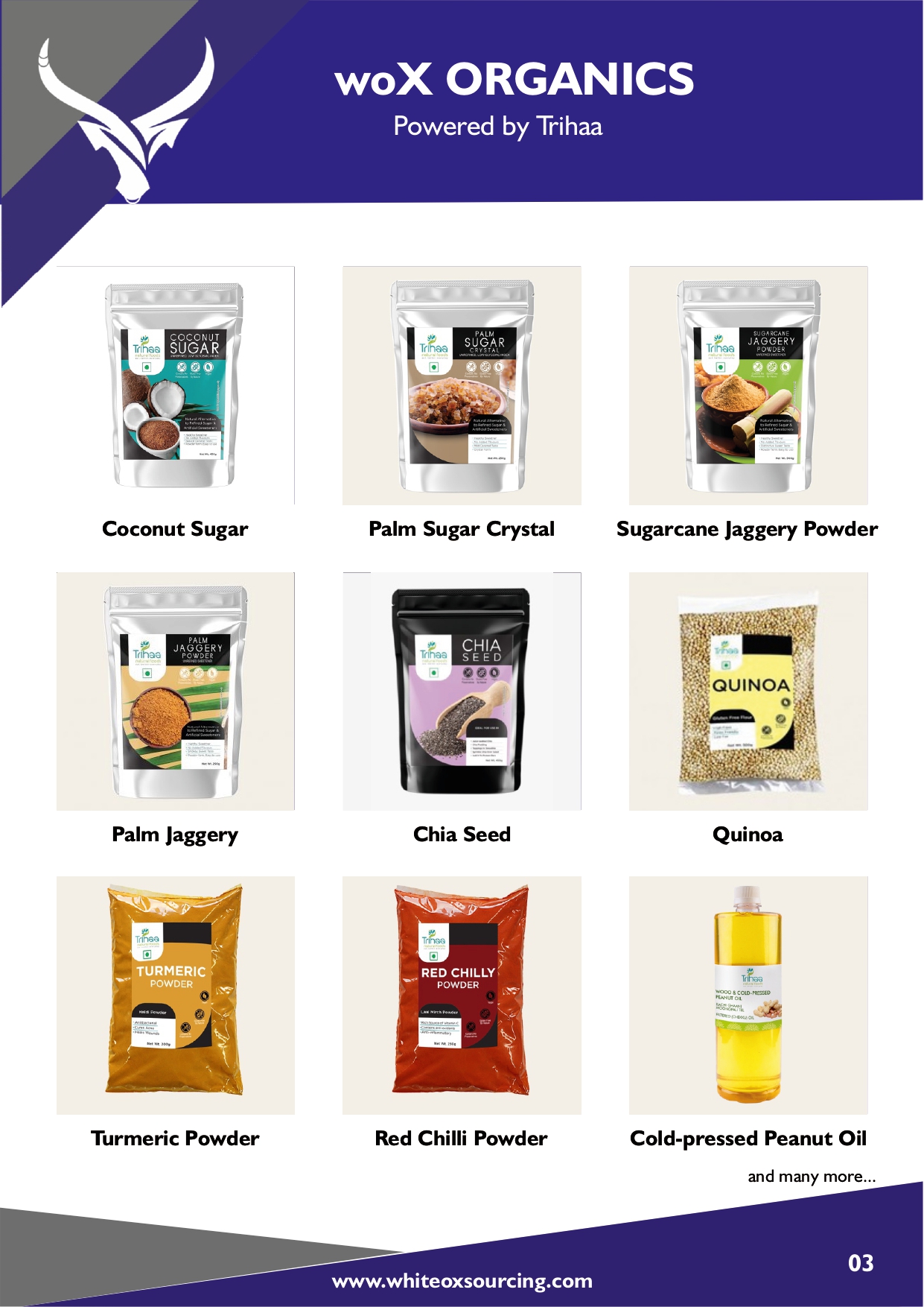 Wox Organics  from WHITEOX MERCHANT EXPORTERS
